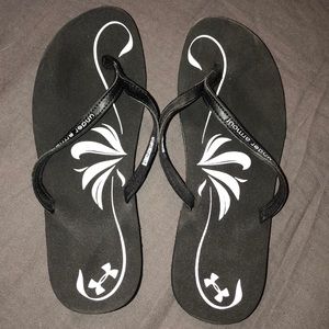 Under Armour flip flops